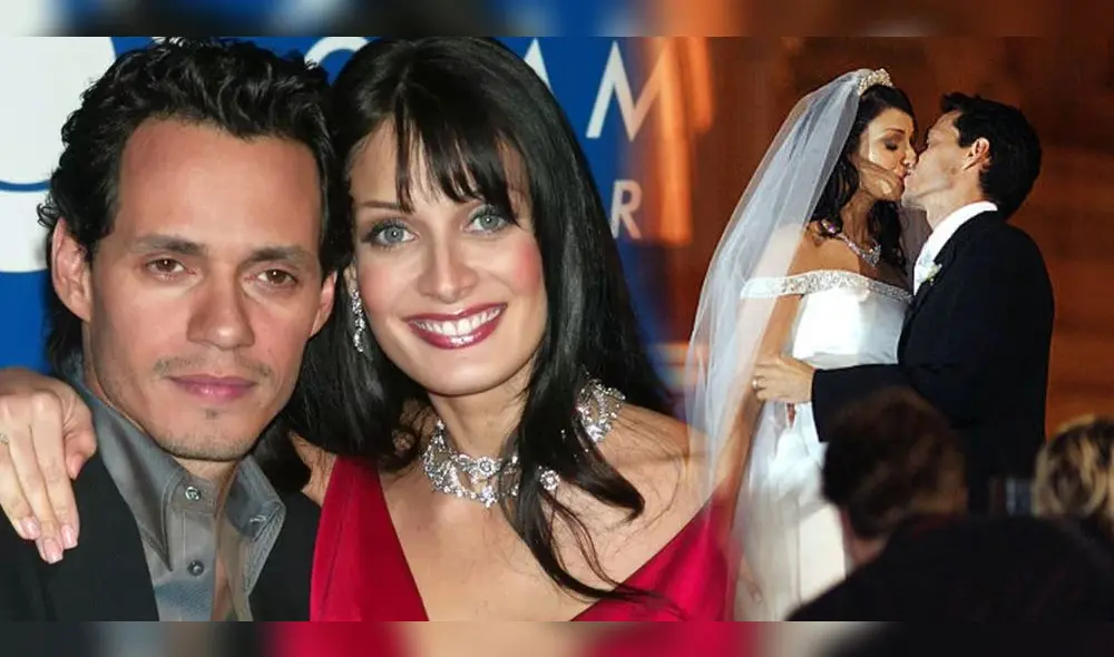 Marc Anthony y Dayanara Torres se casaron en el 2000. Foto: composición LR/People
