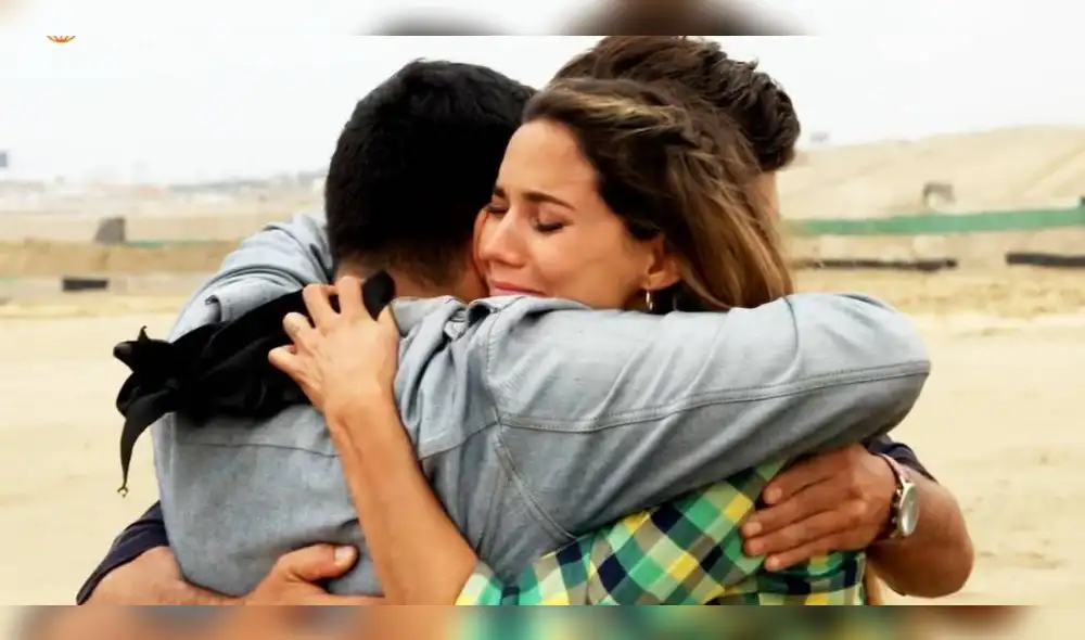 Mike y Joel lograron rescatar a Macarena en tiempo récord gracias a su destacable trabajo en equipo. Foto: composición LR/América TV - Video: América TV