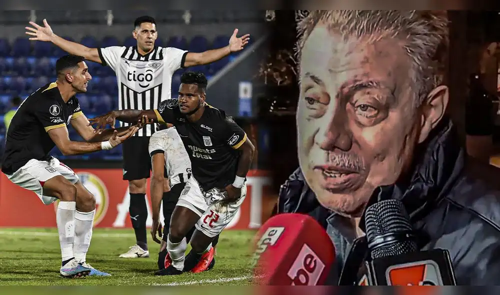 El presidente de Libertad de Paraguay llegó a Lima con el equipo. Foto: composición LR/AFP - Video: Ovación