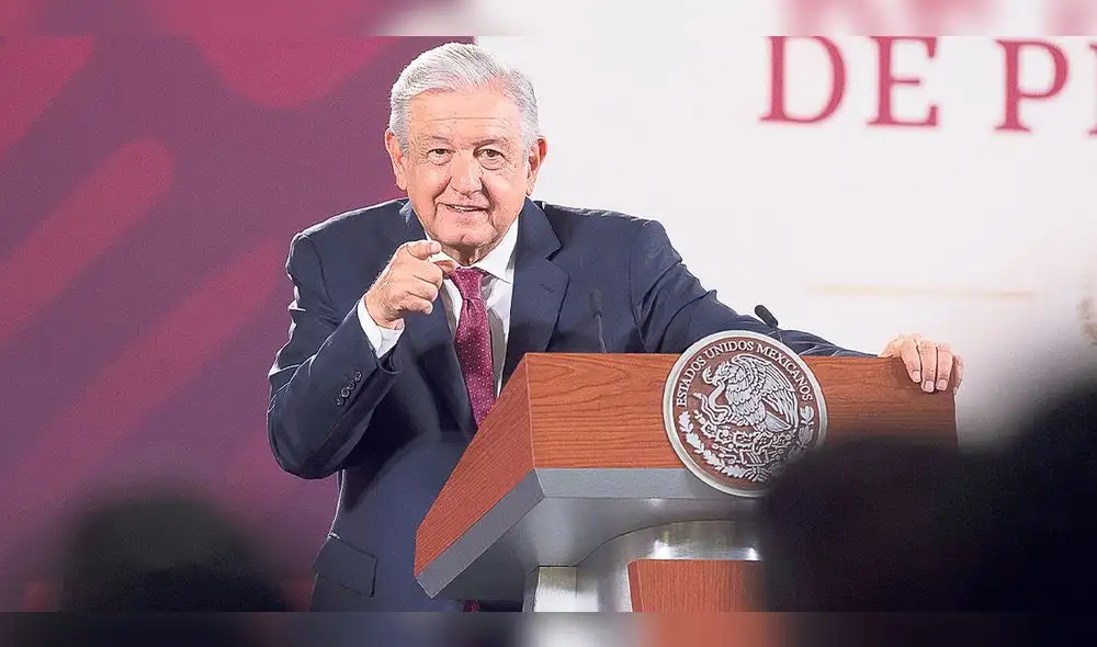 Réplica. López Obrador dijo que calificación era un orgullo. Foto: EFE Réplica. López Obrador dijo que calificación era un orgullo. Foto: EFE