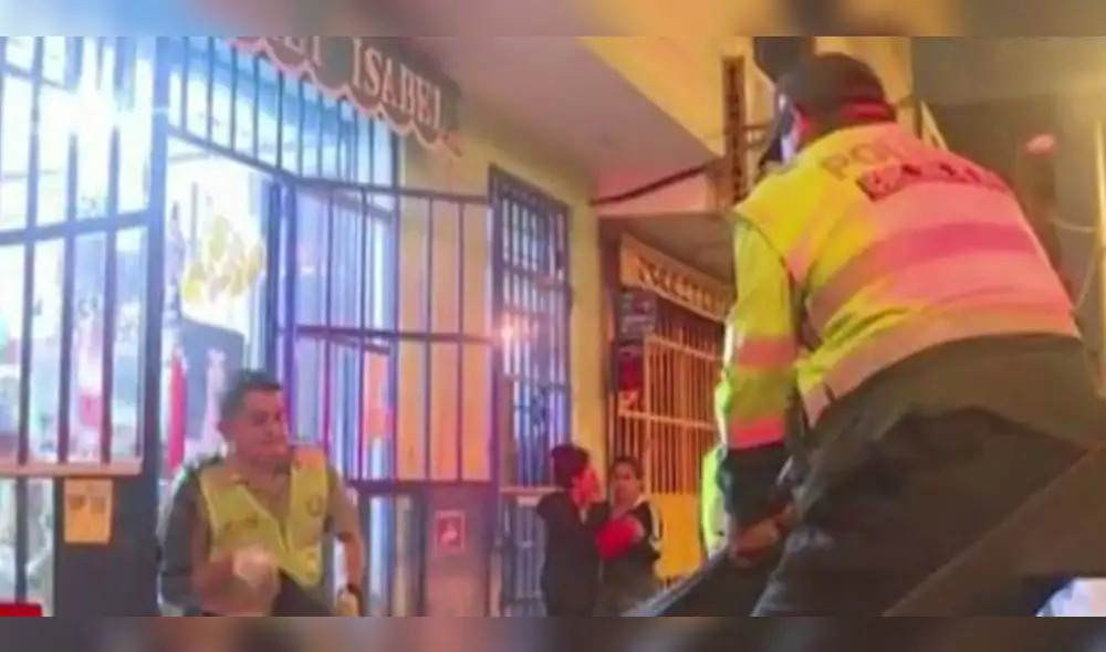 Hasta el cierre de esta nota, el sujeto fallecido tras un ataque a mano armada no había sido identificado por parte de las autoridades. Foto: captura LR/América TV - Video: AMÉRICA TV