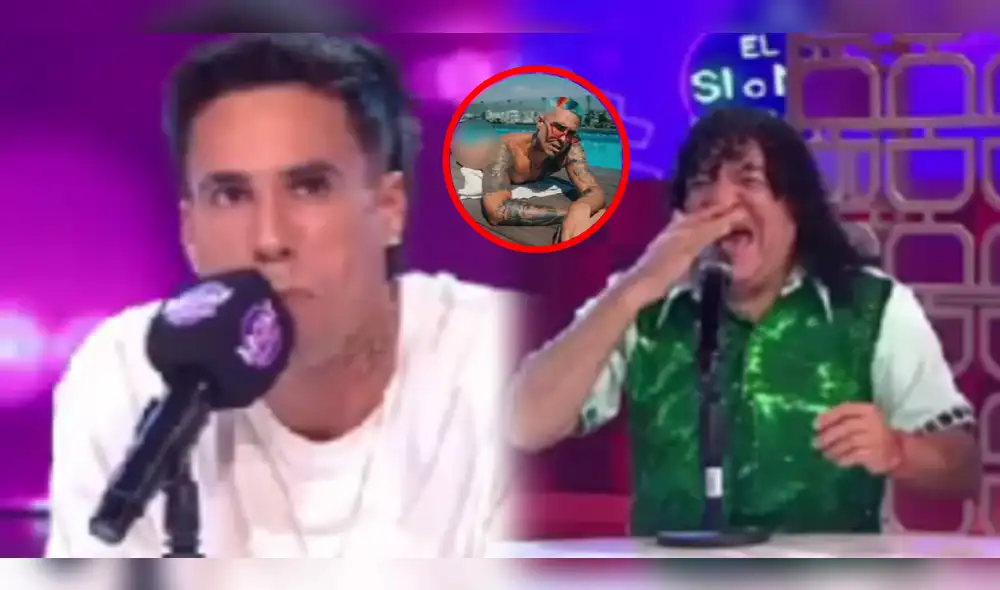 Gino Assereto explicó el contexto de la foto en la que posa sin ropa. Foto: Composición LR/captura de América TV/Mande quien mande