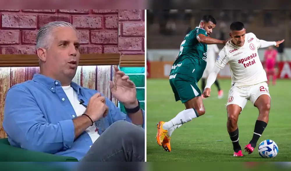 El periodista de "Al ángulo" ve un partido difícil para la 'U' en Brasil. Foto: composición LR/Movistar Deportes/Copa Sudamericana El periodista de "Al ángulo" ve un partido difícil para la 'U' en Brasil. Foto: composición LR/Movistar Deportes/Copa Sudamericana