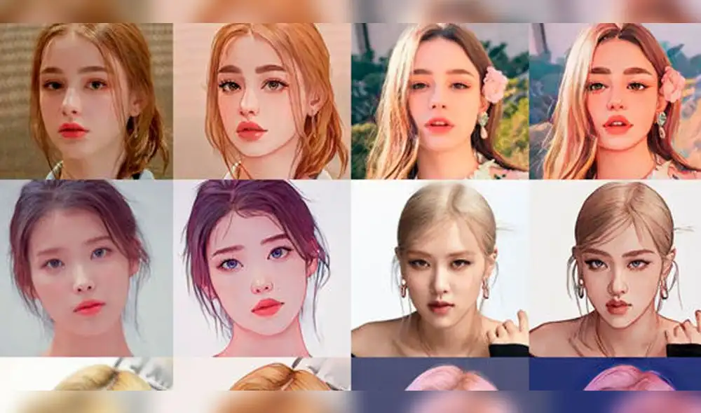 Ejemplos de cómo trabaja AnimeGAN. Foto: Gigazine Ejemplos de cómo trabaja AnimeGAN. Foto: Gigazine