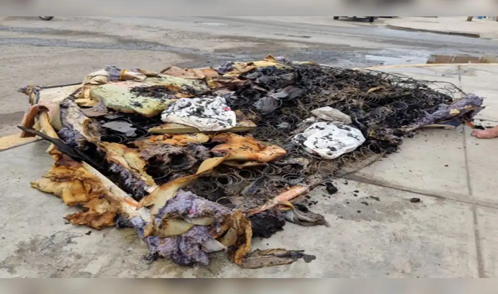 Los vecinos lograron sacar a la víctima por una ventana que da a la calle. Foto:  Vanessa Sandoval/ La República