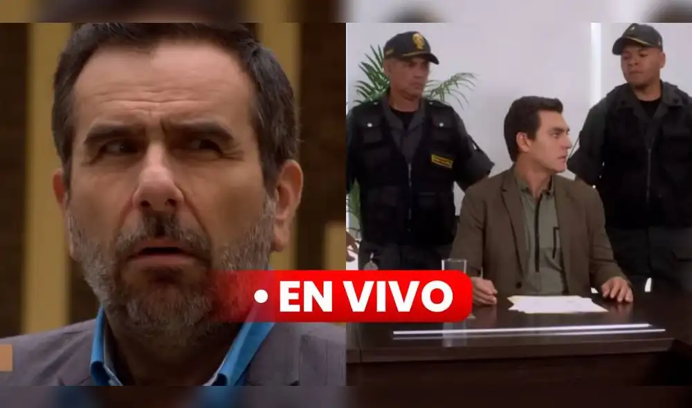 Diego Montalbán enfrentará a Alessia y 'Mike' Miller caerá ante la justicia en "Al fondo hay sitio". Foto: composición LR/América TV