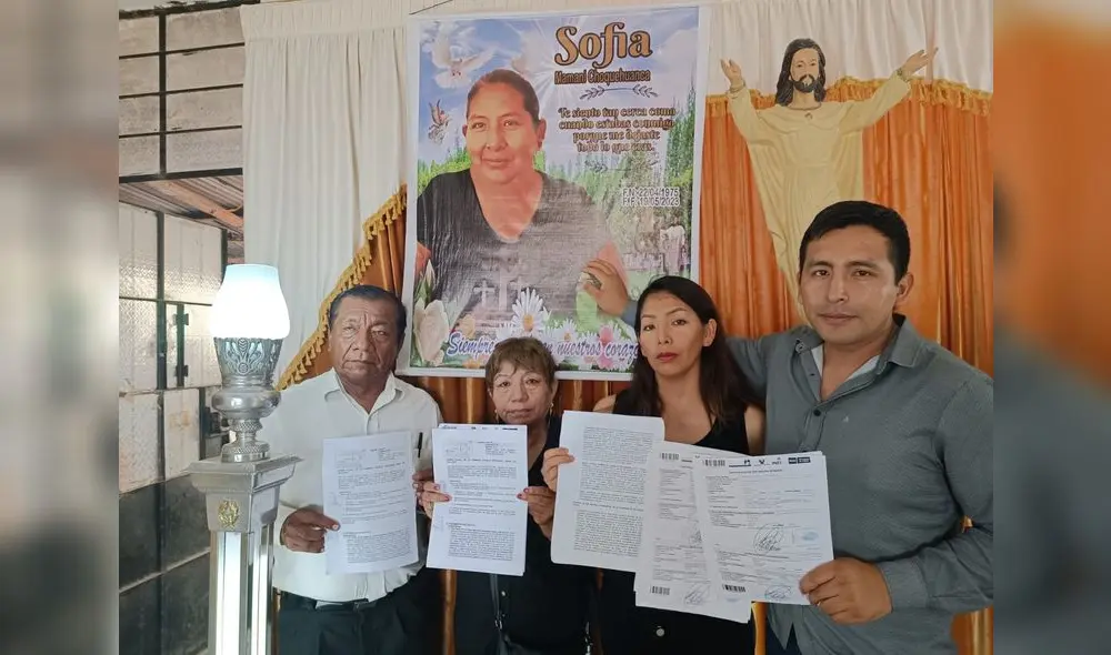 Los deudos de Sofía Mamany exigen justicia. Foto: Maribel Mendo/La República Los deudos de Sofía Mamany exigen justicia. Foto: Maribel Mendo/La República