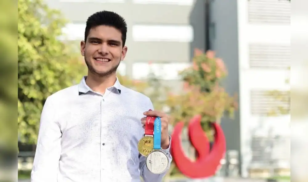 Hugo del Castillo, laureado medallista y médico de profesión. Foto: UPC