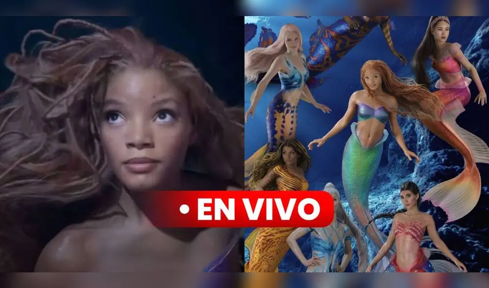 "La Sirenita" llega al cine en Estados Unidos y por fin los fans verán a Halle Bailey en la pantalla grande. Foto: composición LR/Disney