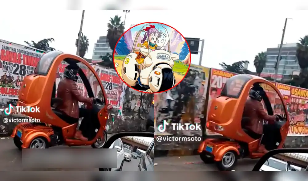 Miles de usuarios quedaron encantados con el modelo de la moto. Foto: composición de LR/TikTok/@Victormsoto Miles de usuarios quedaron encantados con el modelo de la moto. Foto: composición de LR/TikTok/@Victormsoto