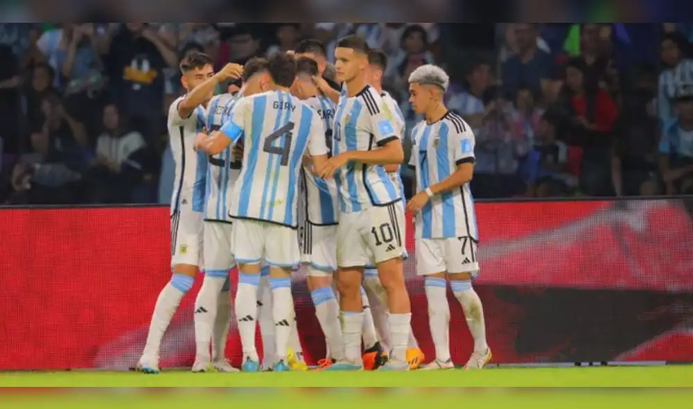 Argentina sumó seis puntos en el Mundial Sub-20. Foto: Selección argentina