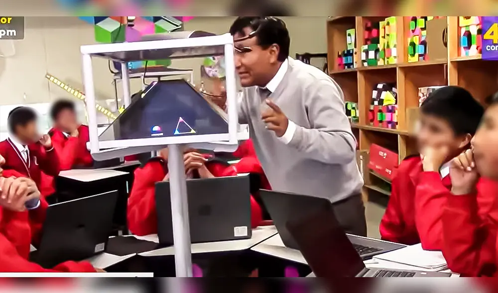 Gerson Ames es un reconocido maestro en el Perú. Foto: captura video/ Latina - Video: Latina Gerson Ames es un reconocido maestro en el Perú. Foto: captura video/ Latina - Video: Latina