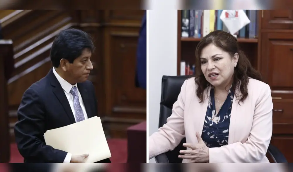 Josué Gutiérrez también nombró una primera adjunta encargada. Foto: composición/La República Josué Gutiérrez también nombró una primera adjunta encargada. Foto: composición/La República