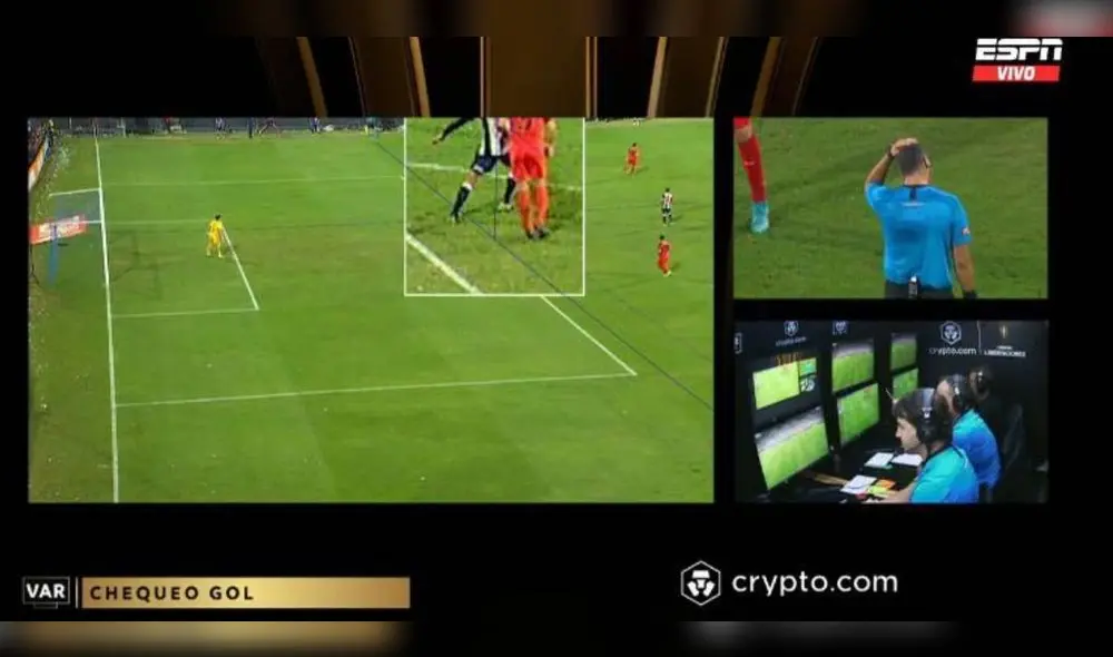 Alianza Lima pierde como local ante Libertad. Foto: captura de ESPN - Video: ESPN