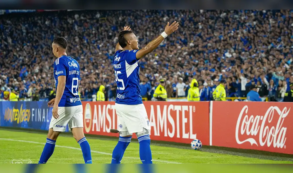 Millonarios se ubica como único líder del grupo F de la Copa Sudamericana. Foto: Millonarios