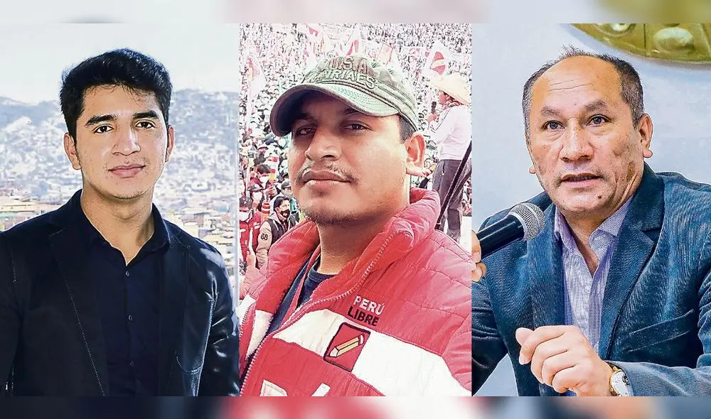 Receptores. Villaverde pagaba a Castillo por medio de Gian Marco Castillo y Fray Vásquez, y en directo a Juan Silva. Foto: composición LR