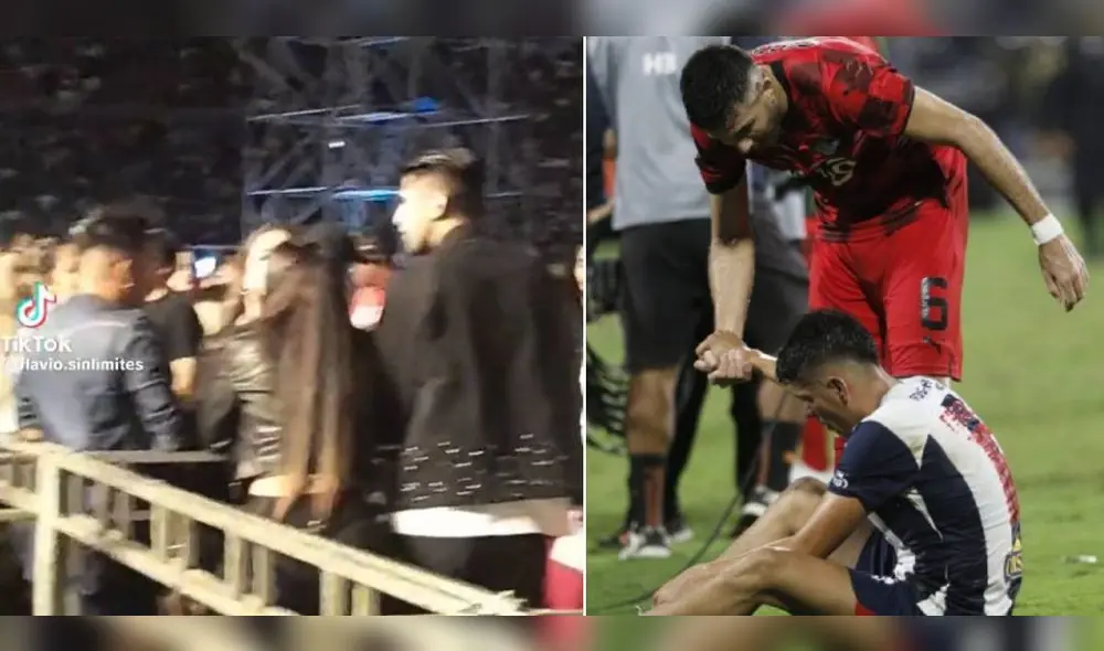 Zambrano y Cueva asistieron a un festival de música luego de una derrota y previo a un importante partido por Copa Libertadores. Foto: Composición LR Zambrano y Cueva asistieron a un festival de música luego de una derrota y previo a un importante partido por Copa Libertadores. Foto: Composición LR