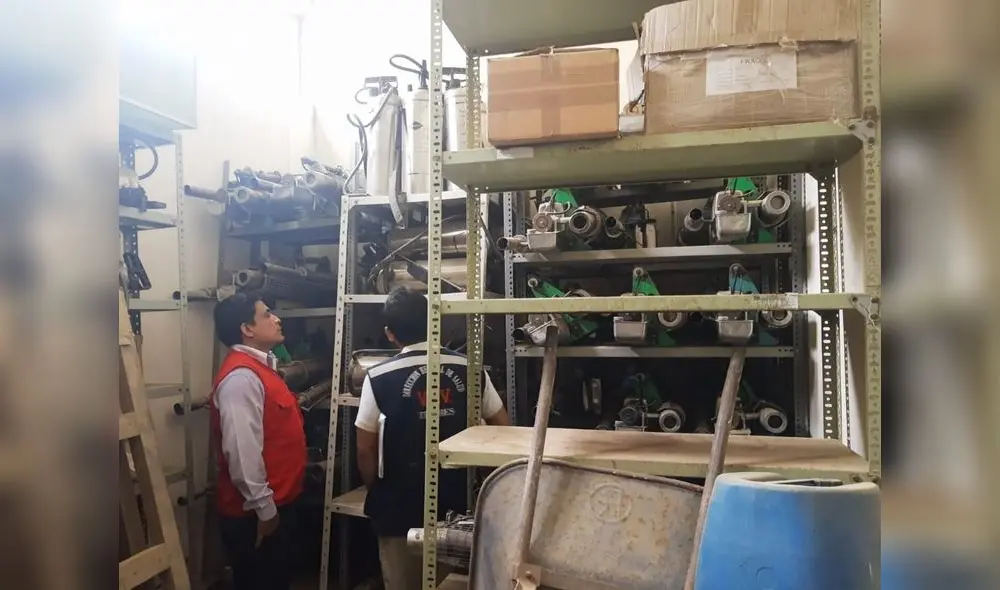 Auditores encontraron equipos inoperativos. Foto: Contraloría