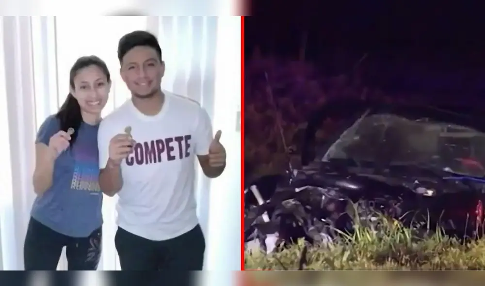 El accidente vehicular fue en la carretera 81 del condado de Canadian County, en Oklahoma. Foto: captura de América TV/composición LR - Video: América TV El accidente vehicular fue en la carretera 81 del condado de Canadian County, en Oklahoma. Foto: captura de América TV/composición LR - Video: América TV