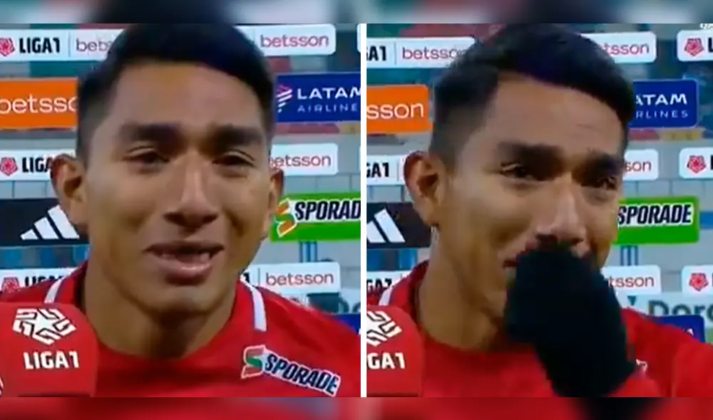 Delantero tiene 23 años de edad. Foto: captura de Liga 1 MAX Delantero tiene 23 años de edad. Foto: captura de Liga 1 MAX
