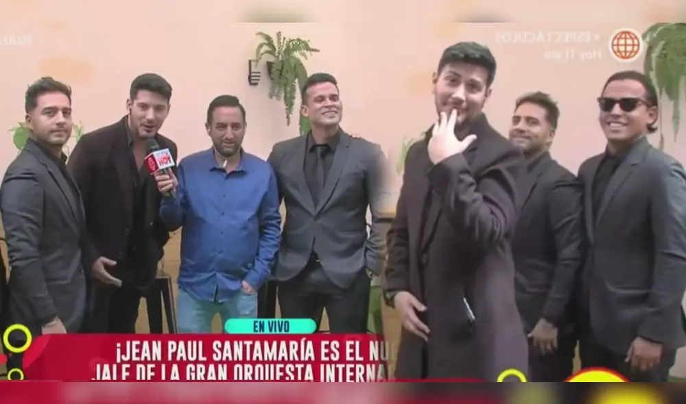 El artista Jean Paul Santa María cantará junto con Christian Domínguez. Foto: composición LR/captura de América