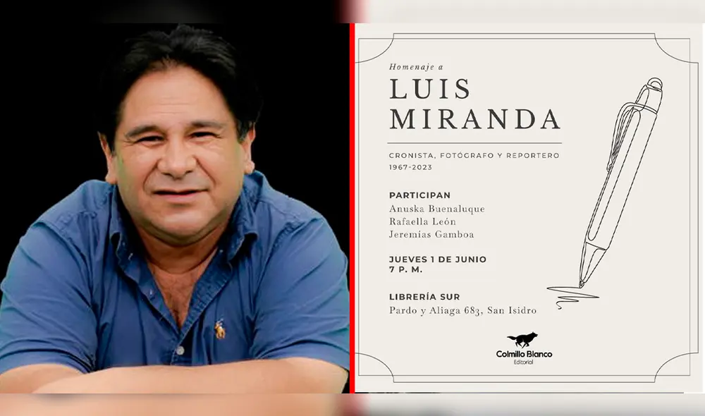 El periodista falleció el pasado 1 de mayo en el mar del Callao. Foto: ComposiciónLR/Difusión