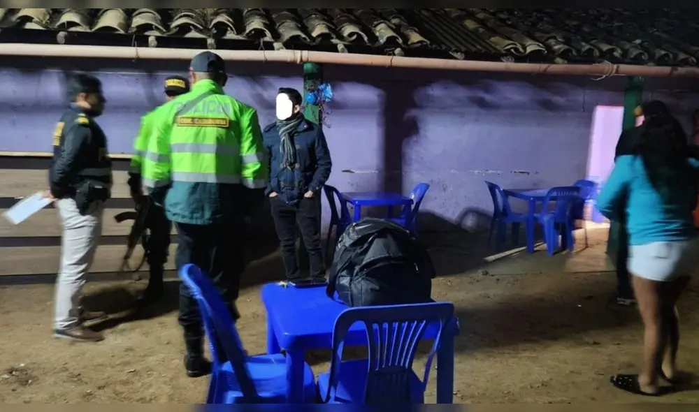 La Policía puso a buen recaudo a las ciudadanas que denunciaron al Tren de Aragua. Foto: PNP