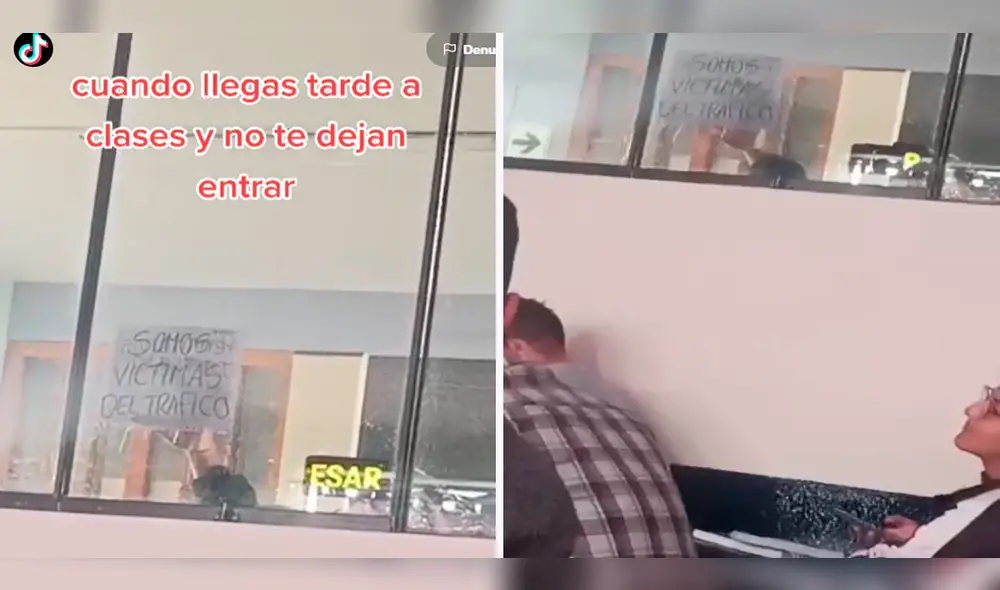 Usuarios en redes no pararon de reír por la ocurrencia de los estudiantes. Foto: composición de LR/@Motoclubnitrobikershco/TikTok Usuarios en redes no pararon de reír por la ocurrencia de los estudiantes. Foto: composición de LR/@Motoclubnitrobikershco/TikTok