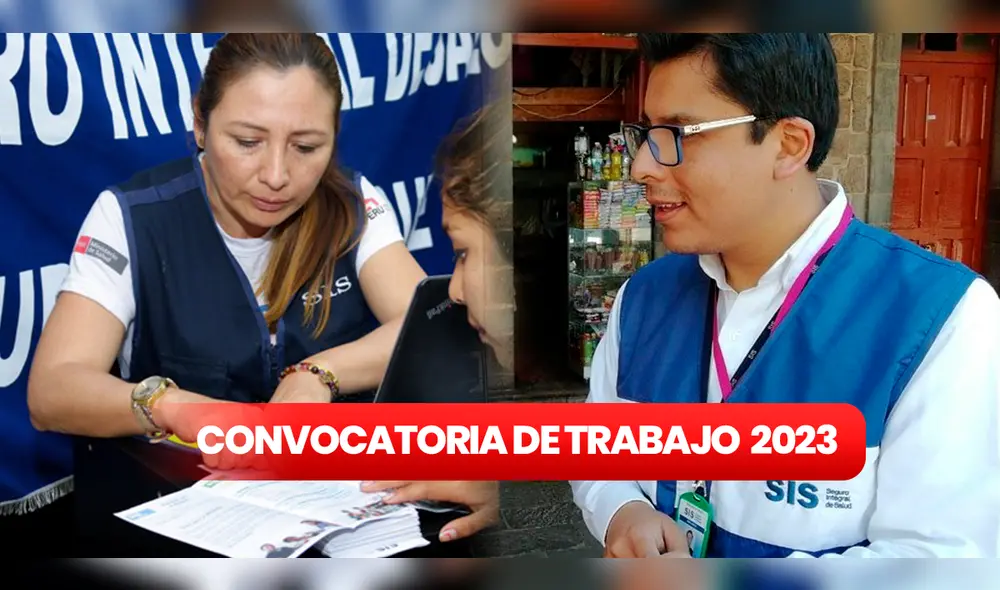 El SIS ofrece oportunidades laborales para diversas carreras. Entérate cuáles son en esta nota. Foto: composición LR/SIS El SIS ofrece oportunidades laborales para diversas carreras. Entérate cuáles son en esta nota. Foto: composición LR/SIS