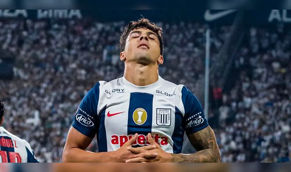 Franco Zanelatto debutó con Alianza Lima en 2023. Foto: Alianza Lima