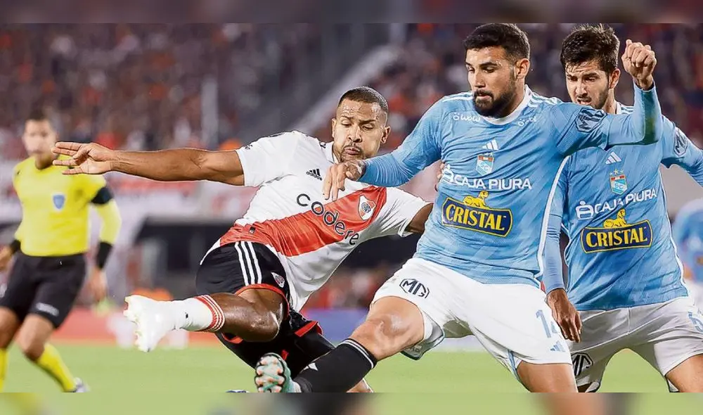 Sporting Cristal lleva un solo triunfo en la Copa Libertadores al igual que River Plate. Foto: EFE Sporting Cristal lleva un solo triunfo en la Copa Libertadores al igual que River Plate. Foto: EFE