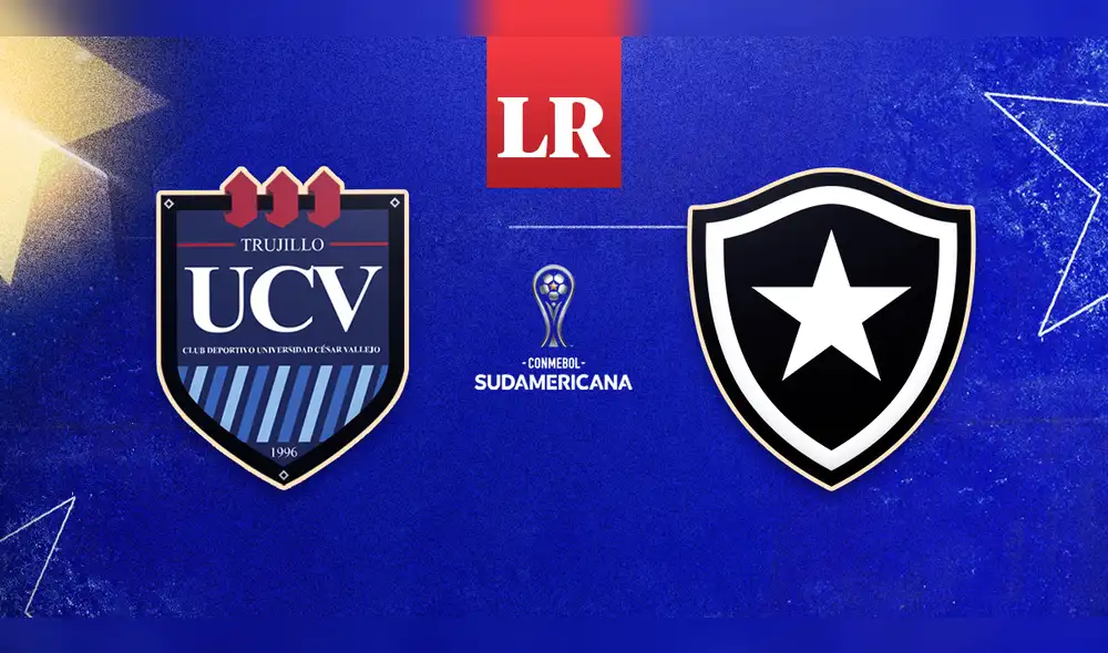 César Vallejo vs. Botafogo EN VIVO y EN DIRECTO desde Trujillo por la fase de grupos de la Copa Sudamericana 2023. Foto: composición GLR