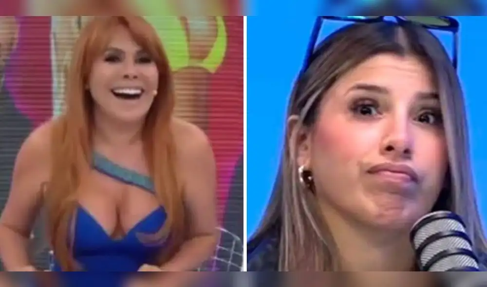 Magaly Medina no cree en el romance de Yahaira Plasencia y Jair Mendoza. Foto: captura/ATV/YouTube