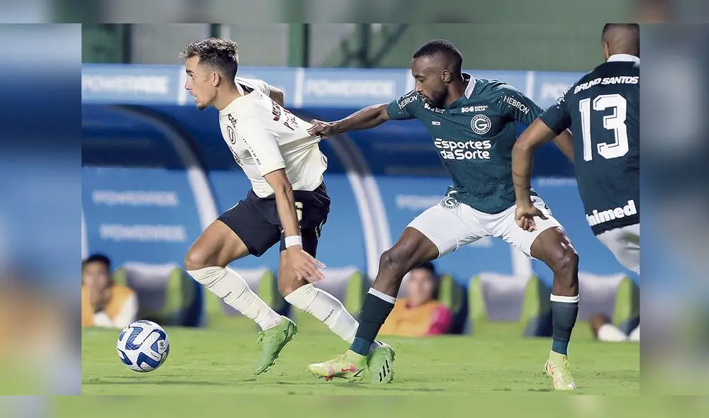 Luchado. Cremas superaron en el juego a Goiás, pero no pudieron refl ejar eso en el marcador. Foto: EFE Luchado. Cremas superaron en el juego a Goiás, pero no pudieron refl ejar eso en el marcador. Foto: EFE