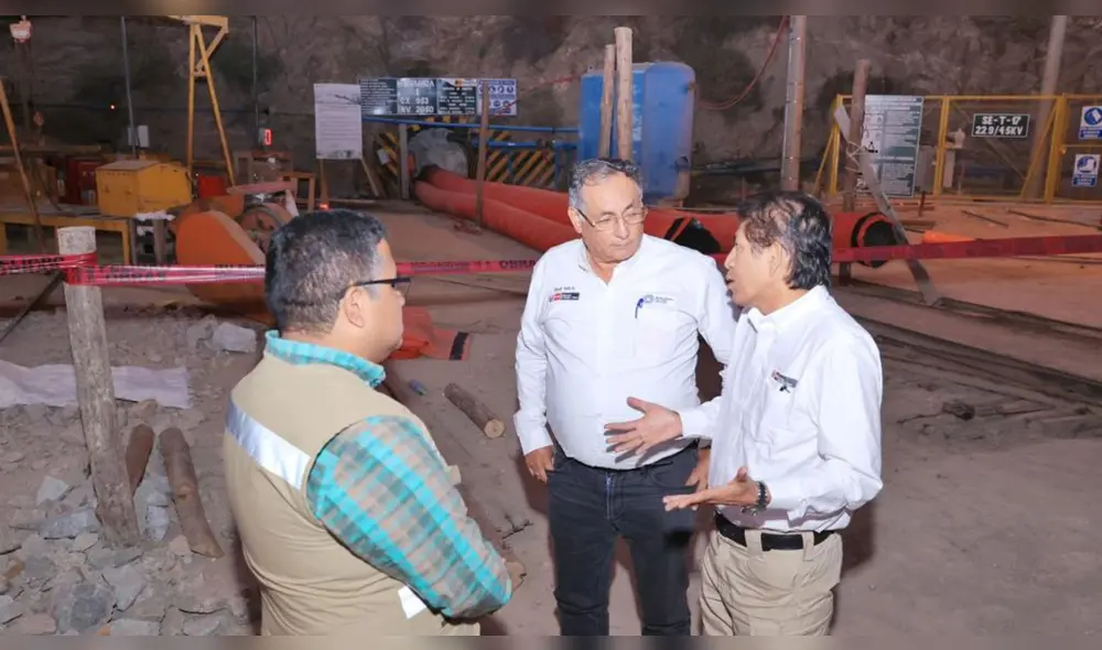 Ministro de Energía y Minas visitó Yanaquihua para verificar condiciones de seguridad. Foto: La República