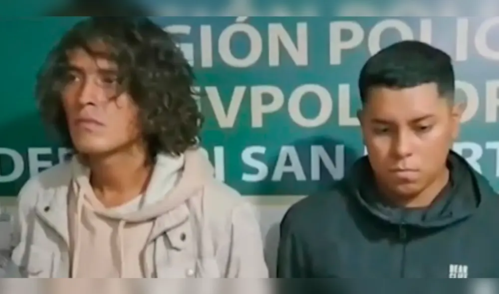 PNP capturó a "Bob" y  "Marley", comercializadores de drogas, en San Martín de Porres. Foto: composiciónLR/captura América