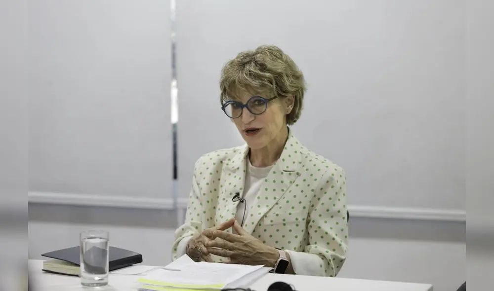 Agnès Callamard, secretaria general de Amnistía Internacional. Foto: Gerardo Marín