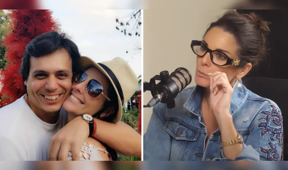 Rebeca Escribens mencionó por qué le dio una oportunidad a su actial esposo. Foto: composición LR/YouTube - Video: Henry Spencer Rebeca Escribens mencionó por qué le dio una oportunidad a su actial esposo. Foto: composición LR/YouTube - Video: Henry Spencer