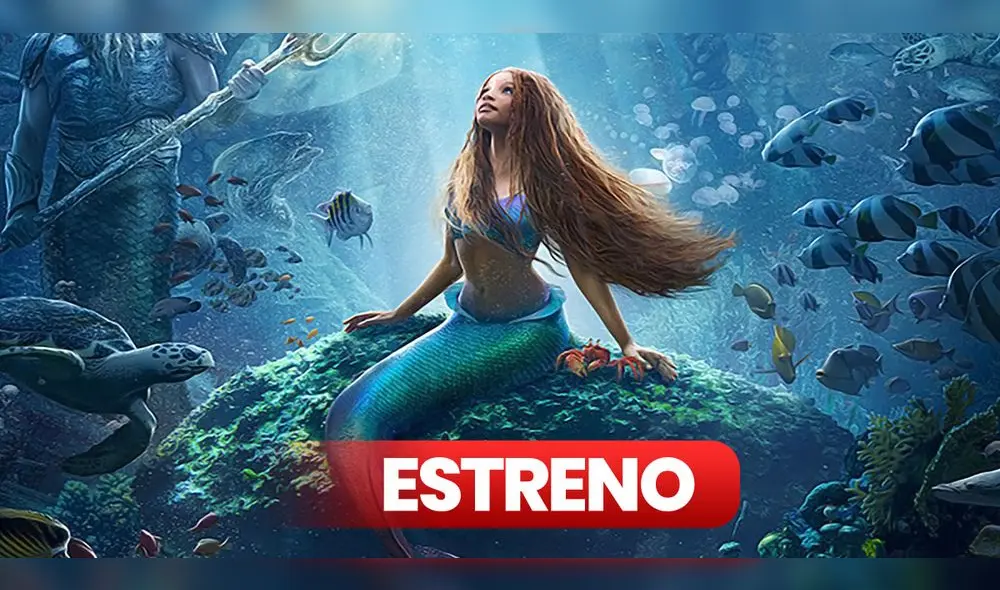 "La sirenita" con Halle Bailey enfrentó críticas, pero podría ser un éxito. Foto: composición LR/ Disney