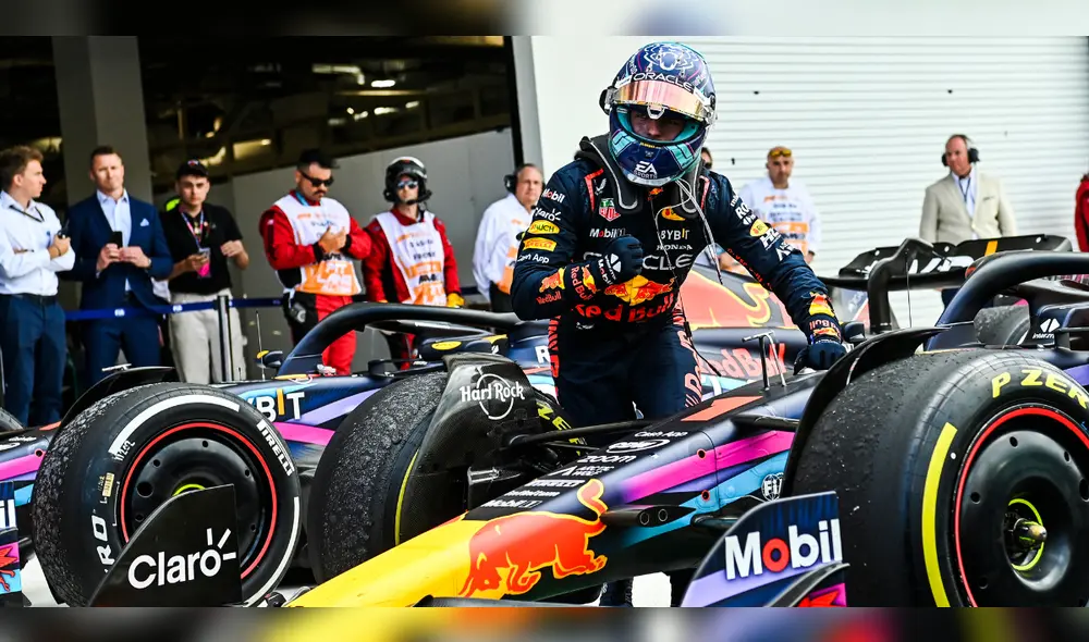 Max Verstappen ganó la última carrera disputada en Miami. Foto: AFP