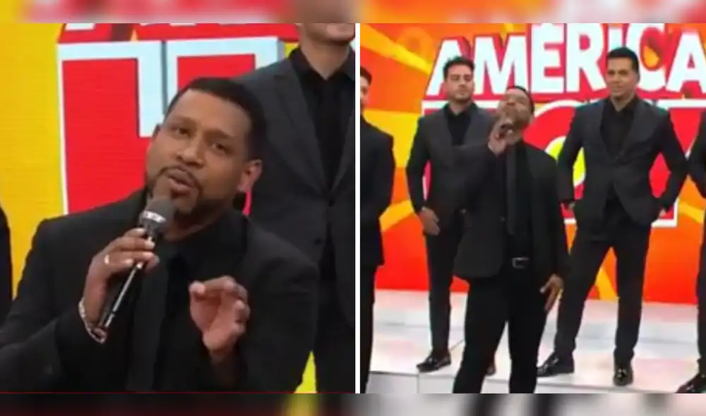 Edson Dávila en busca de ser el nuevo jale de Gran Orquesta Internacional. Foto: composición LR/América TV - Video América TV