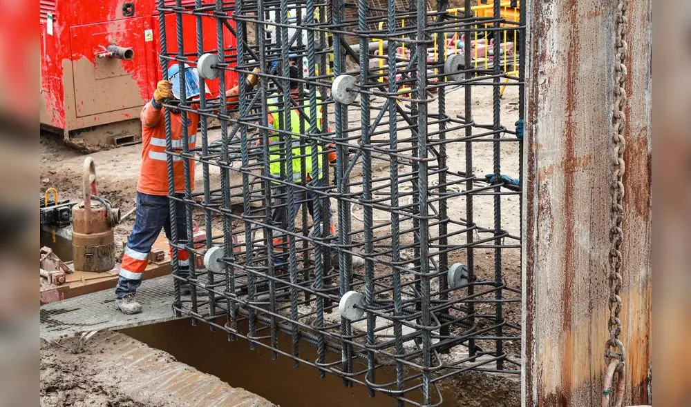 Sector construcción cayó 11,5% hasta marzo de este año. Foto: Andina Sector construcción cayó 11,5% hasta marzo de este año. Foto: Andina