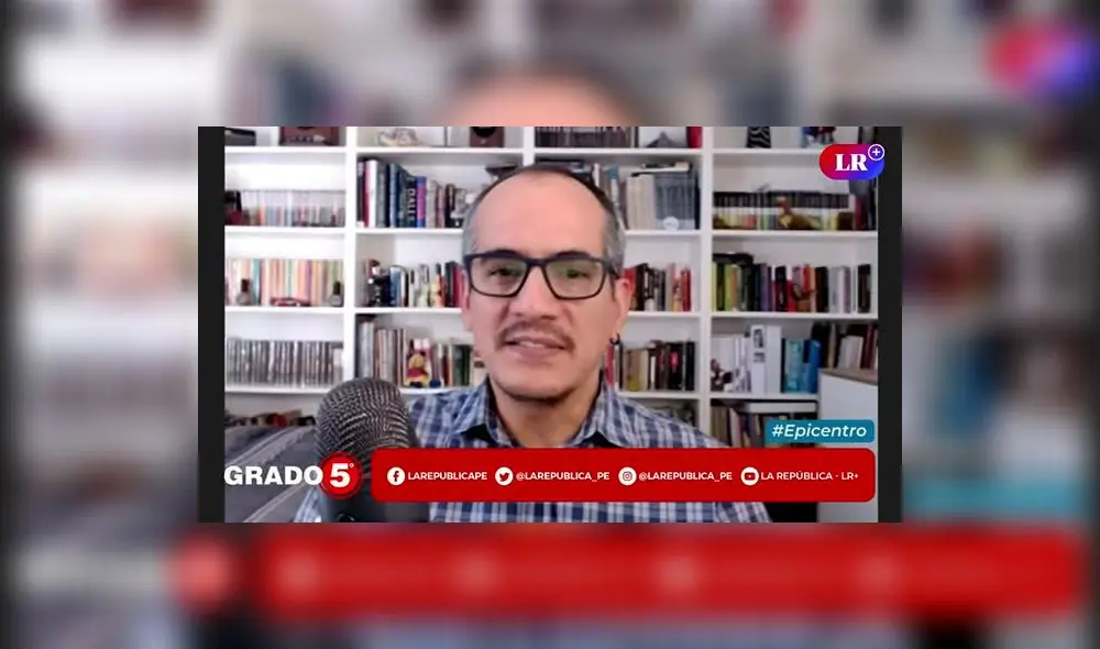 David Gómez Fernandini se refiere a la exhortación de Amnistía Internacional. Foto/Video: Grado 5 - LR+ David Gómez Fernandini se refiere a la exhortación de Amnistía Internacional. Foto/Video: Grado 5 - LR+