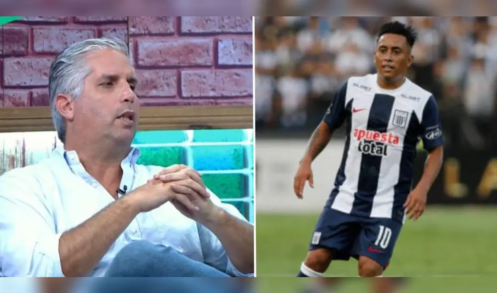 Christian Cueva fue captado en un festival de música previo al partido ante Libertad. Foto: composición LR/captura Movistar