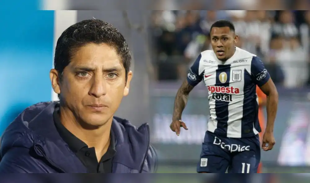 Guillermo Salas viene siendo cuestionado tras la derrota de Alianza Lima ante Libertad. Foto: composición/La República/Luis Jiménez