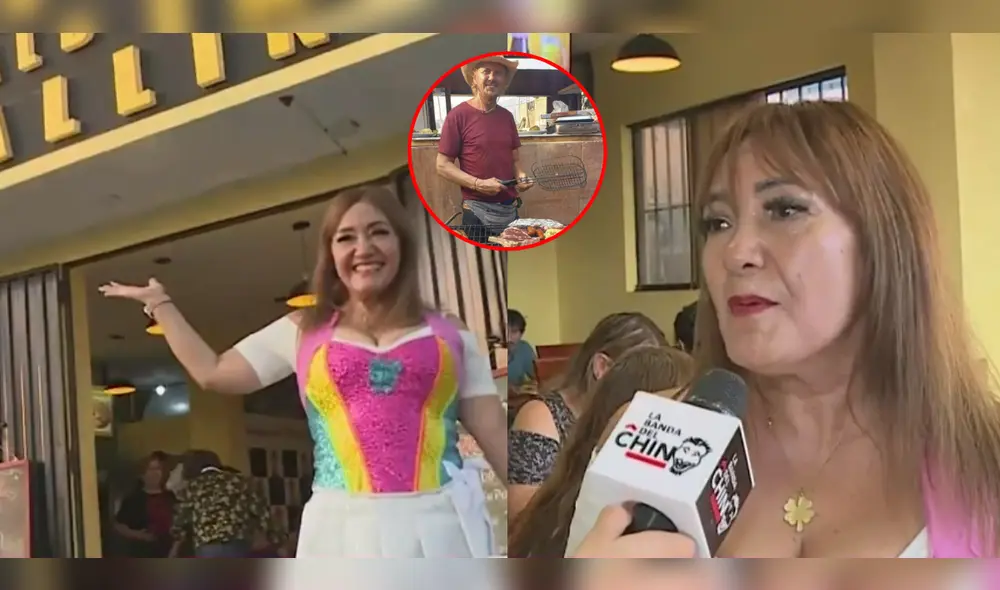 Flor de Huaraz incursiona en el rubro gastronómico con su nuevo chifa. Foto: composición LR/YouTube - Video: La banda del Chino