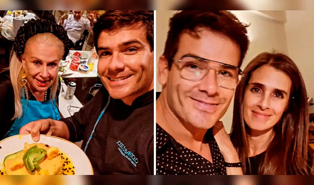 Joselito Carrera recibe la visita de grandes actrices en su restaurante de comida peruana. Foto: composición LR/Joselito Carrera/Instagram - Video: América Televisión