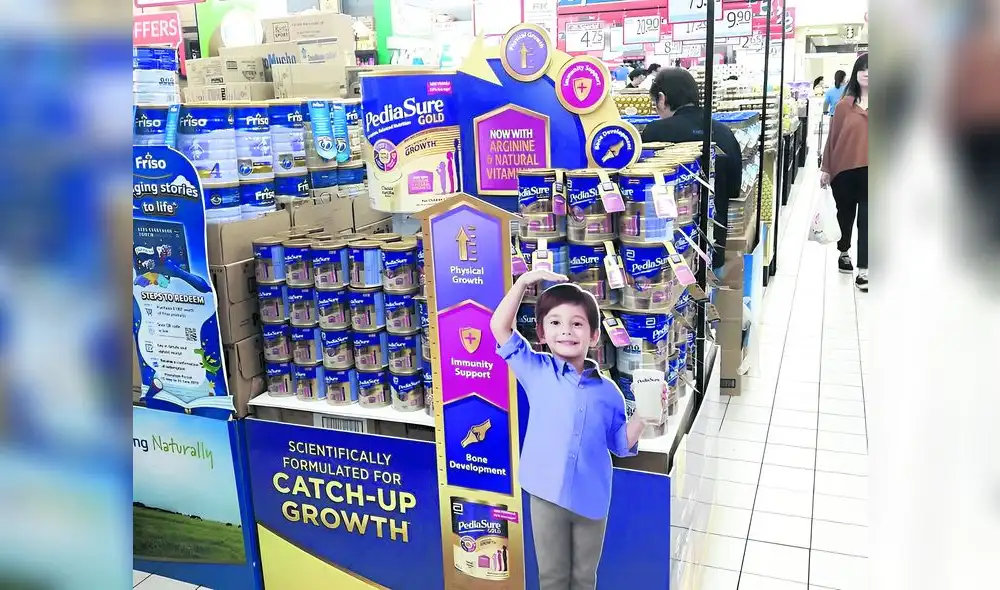 Complemento. Fórmulas contienen alta cantidad de azúcar. Foto: difusión
