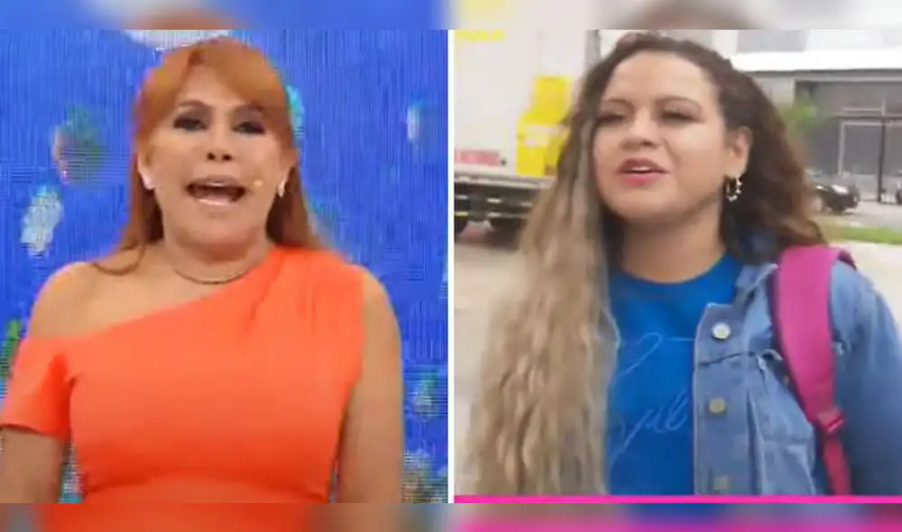 Magaly Medina expuso a la nueva pareja de Flor Polo. Foto: composición LR/captura de ATV - Video: ATV