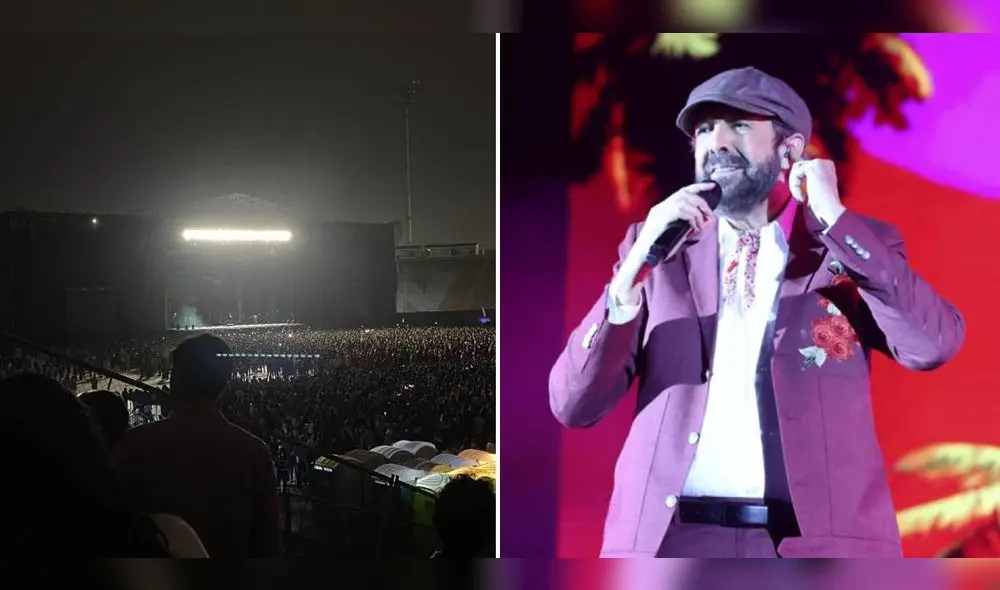 Usuarios reportan fallas en el sistema de sonido hasta dos veces durante el show de Juan Luis Guerra. Foto: Composición LR/Twitter-Andina/Twitter-Nuriev Usuarios reportan fallas en el sistema de sonido hasta dos veces durante el show de Juan Luis Guerra. Foto: Composición LR/Twitter-Andina/Twitter-Nuriev